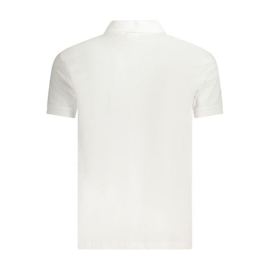 Weißes Poloshirt aus Baumwolle für Herren