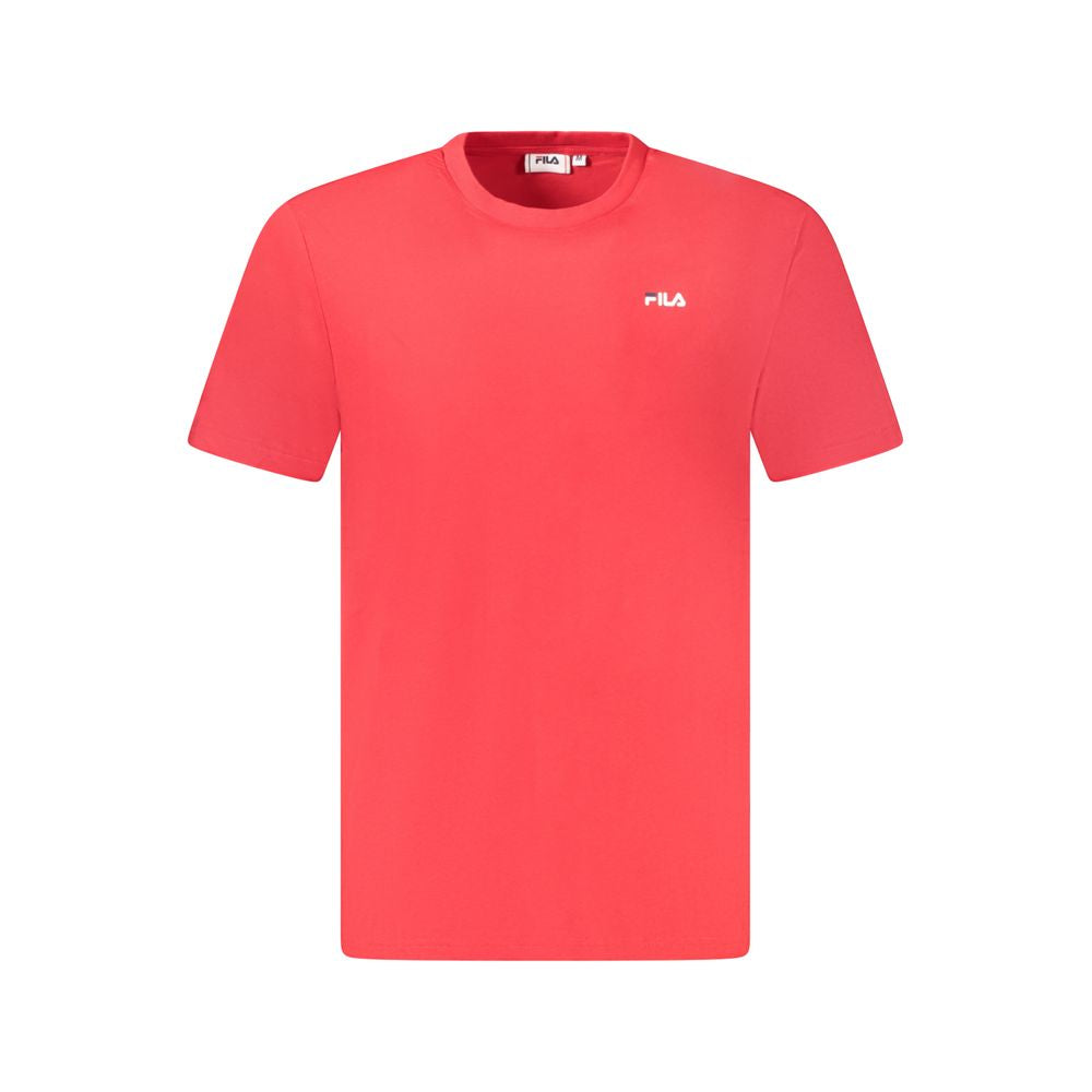 Rotes Baumwoll-T-Shirt