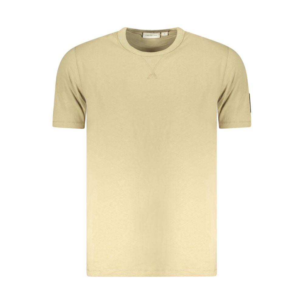 T-shirt da uomo in cotone verde