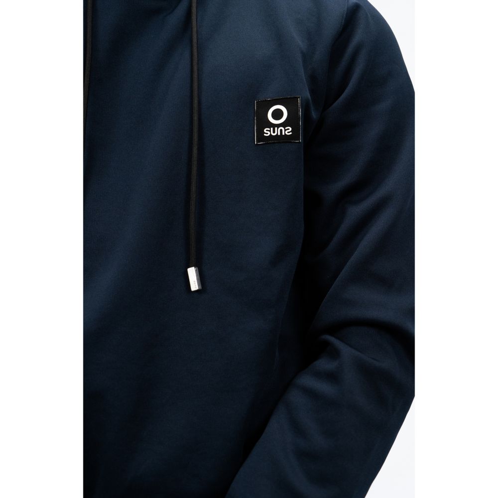 Blue Nylon Sweater