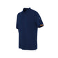 Blue Cotton Polo Shirt