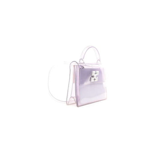 White Pvc Crossbody Bag
