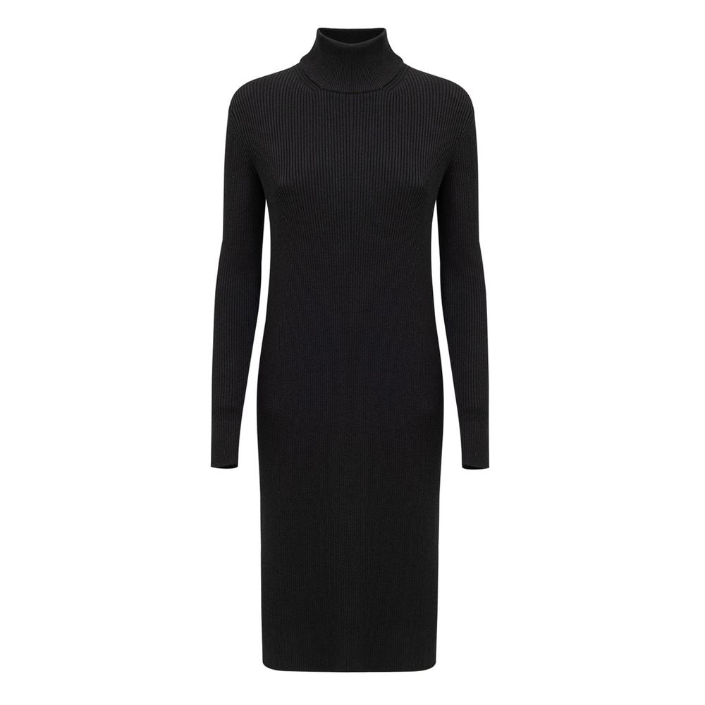 Bottega Veneta Black Wool Long