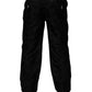 Dolce & Gabbana Black Logo Monogram Straight Pants