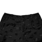 Dolce & Gabbana Black Logo Monogram Straight Pants