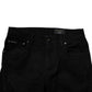 Dolce & Gabbana Black Cotton Stretch Skinny Men Denim Jeans