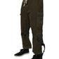 Dolce & Gabbana Brown Cotton Stretch Cargo Pants