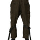Dolce & Gabbana Brown Cotton Stretch Cargo Pants