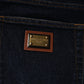 Dolce & Gabbana Dark Blue Cotton Stretch Skinny Denim Jeans