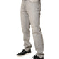Dolce & Gabbana Light Gray Cotton Skinny Denim Jeans