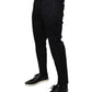 Dolce & Gabbana Dark Blue Cotton Men Jogger Sweatpants Pants