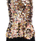 Sequin Embellished High-Waist Pencil Skirt