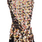 Sequin Embellished High-Waist Pencil Skirt