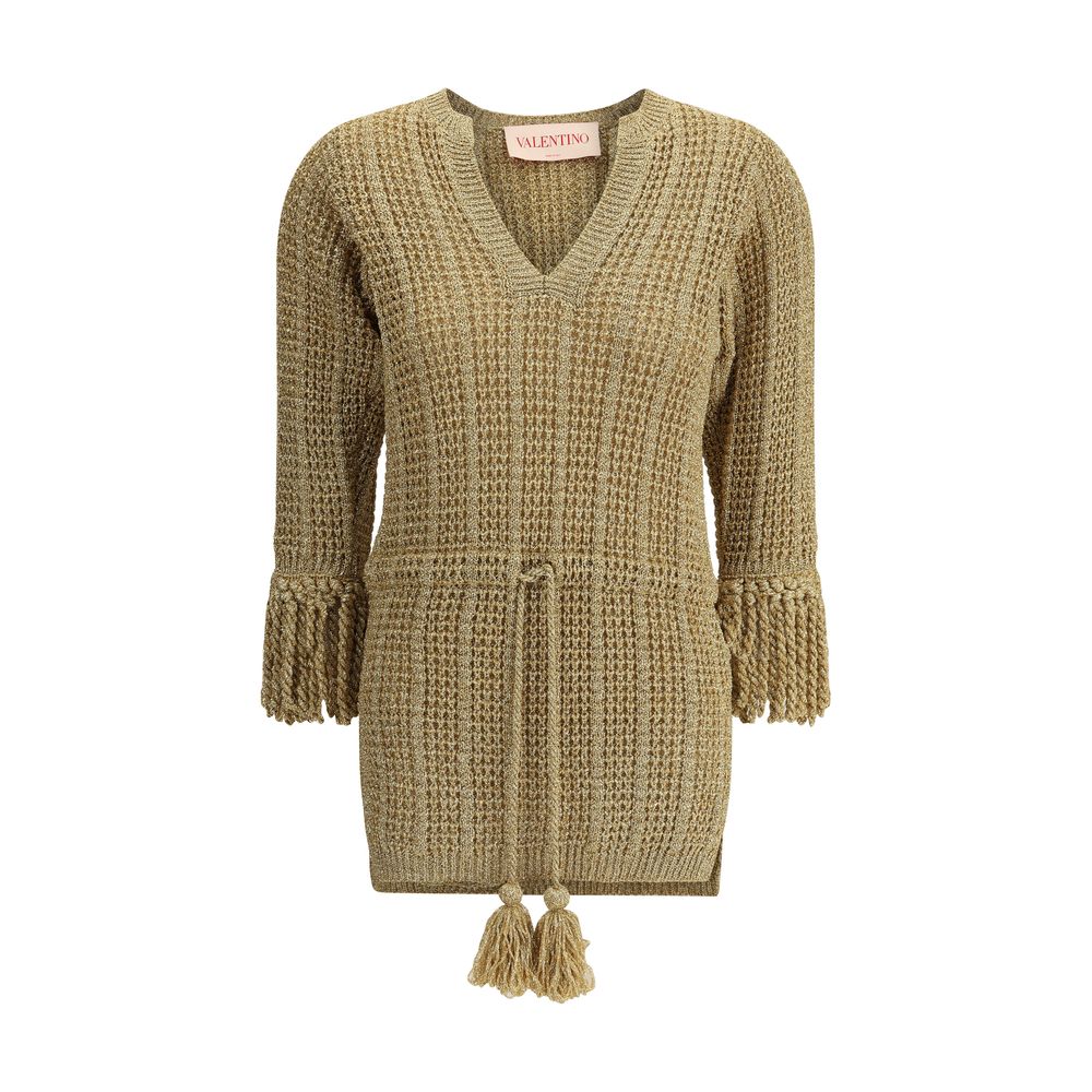 Lurex knit short Dress