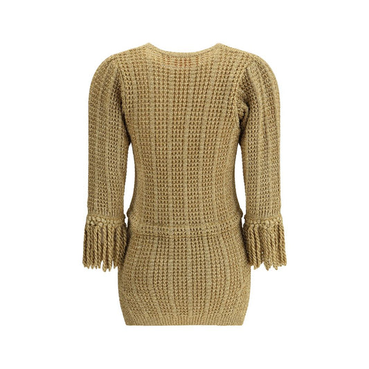 Lurex knit short Dress