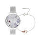 Gray Stainless Steel Watch