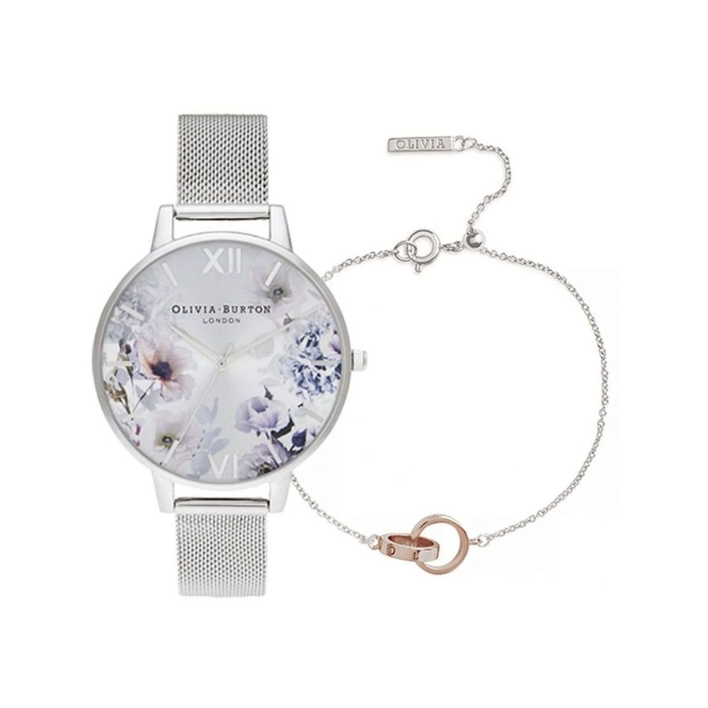 Gray Stainless Steel Watch