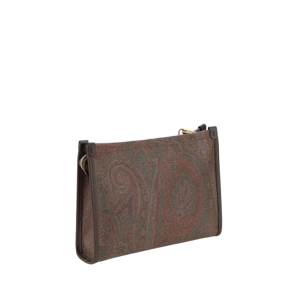 Pouch bag with Pegaso detail