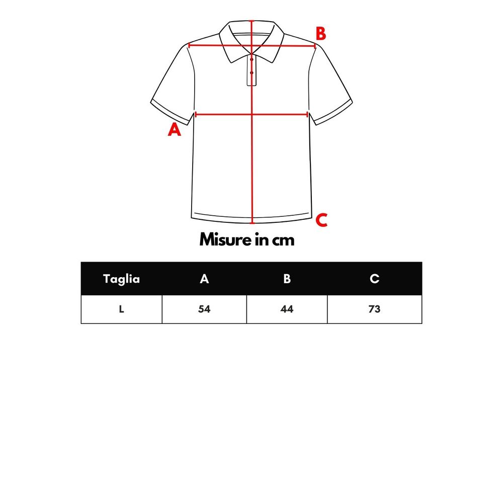 White Cotton Polo Shirt