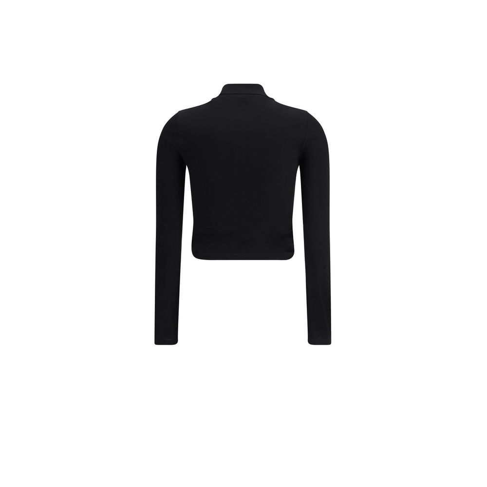 Courrèges Polo with twisted detail