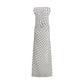 Rita pois long Dress