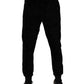 Dolce & Gabbana Black Cotton Jogger Men Sweatpants Pants