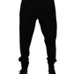 Dolce & Gabbana Black Cotton Blend Jogger Sweatpants Pants