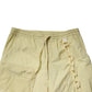 Dolce & Gabbana Yellow Nylon Cargo Chain Men Jogger Pants