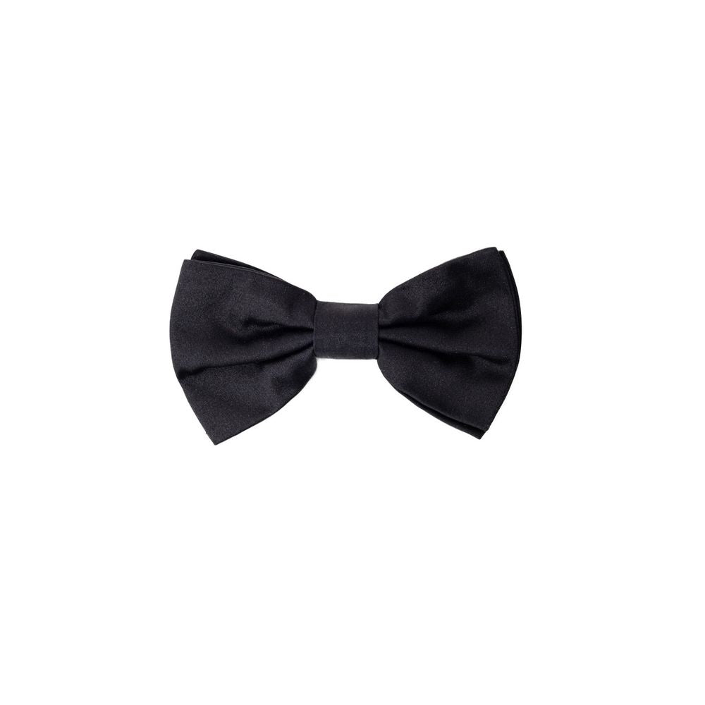 Cravatte e papillon in seta nera