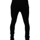 Dolce & Gabbana Black Cashmere Jogger Men Sweatpants Pants