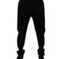 Dolce & Gabbana Black Cotton Men Skinny Dress Formal Pants