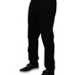Dolce & Gabbana Black Cotton Men Skinny Dress Formal Pants