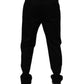 Dolce & Gabbana Black Cotton Men Skinny Dress Formal Pants