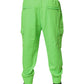 Dolce & Gabbana Neon Green Cargo Jogger Men Sweatpants Pants