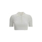 Cropped Polo Shirt