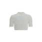Cropped Polo Shirt