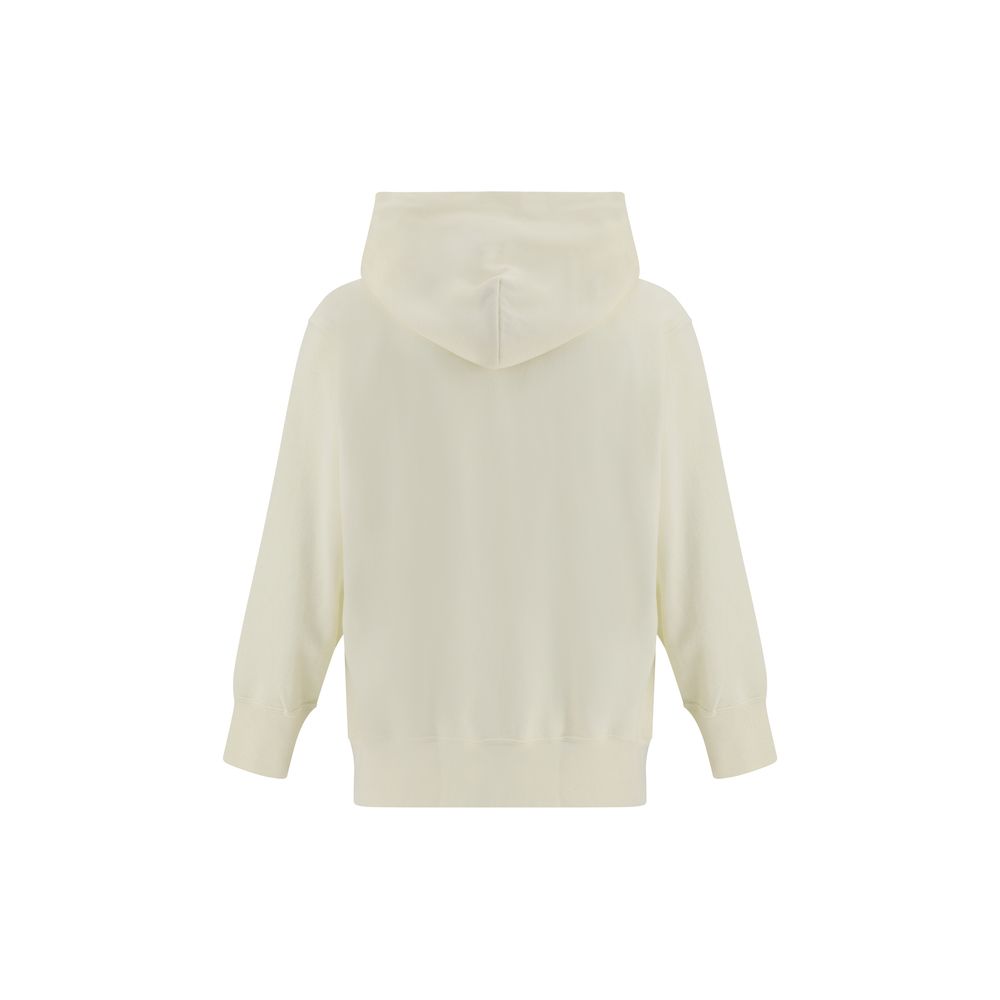 Hoodie with double zipper