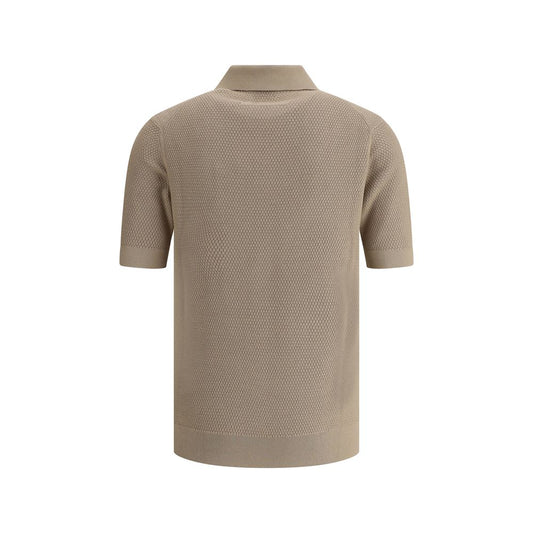 Knit Polo Shirt