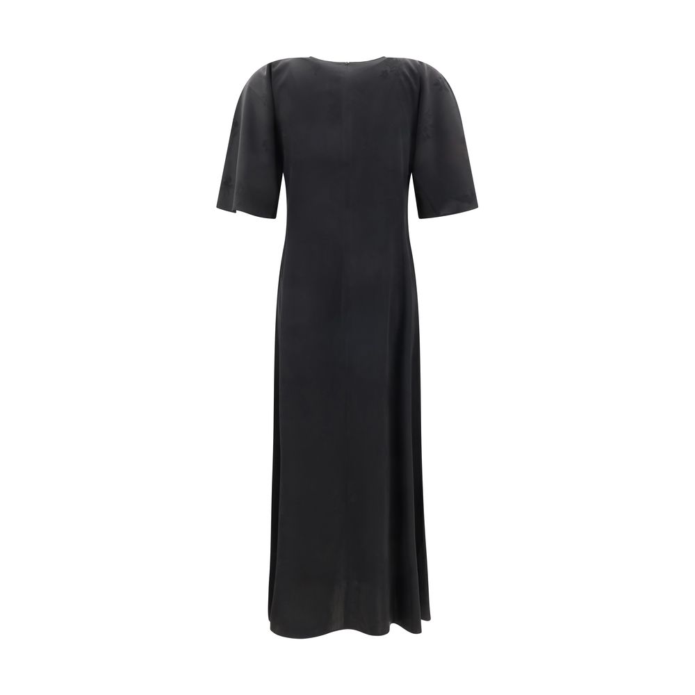 Satin Long Dress