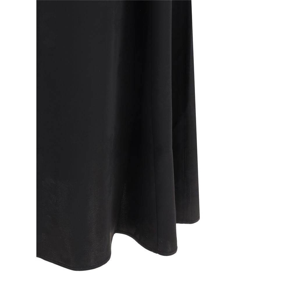 Satin Long Dress