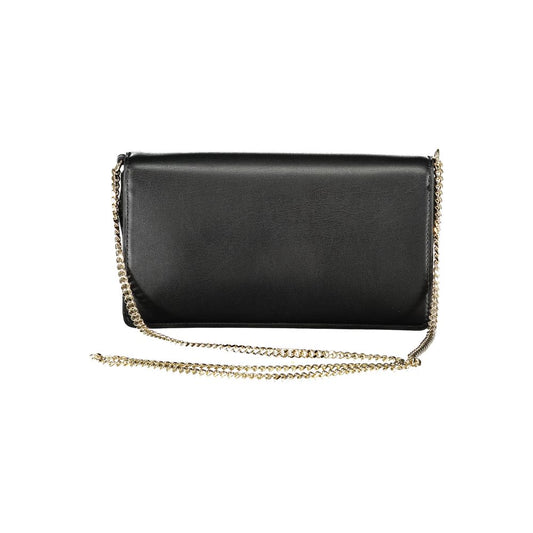 Schwarze Handtasche aus Polyethylen