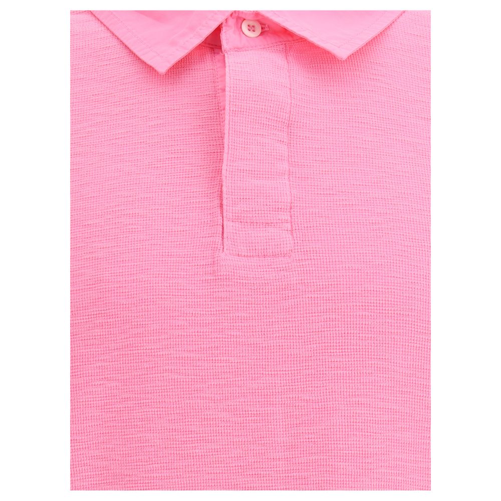 Rugby Waffle Polo Shirt