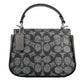 Lysa Top Handle Bag Crossbody Gun Metal