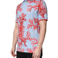 Dolce & Gabbana Light Blue Coral Cotton Polo Shirt T-shirt