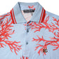 Dolce & Gabbana Light Blue Coral Cotton Polo Shirt T-shirt