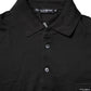 Dolce & Gabbana Dark Gray Logo Plaque Cotton Men Polo Shirt T-shirt