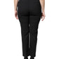 Dolce & Gabbana Black Polyester High Waist Dress Pants