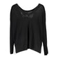 Maglione da donna in lana nera