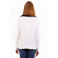 Weißer Wollpullover für Damen