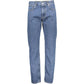Blue Cotton Men Jeans